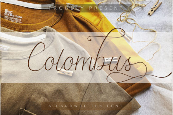 Colombus: The Handwritten Font for Modern, Timeless Design