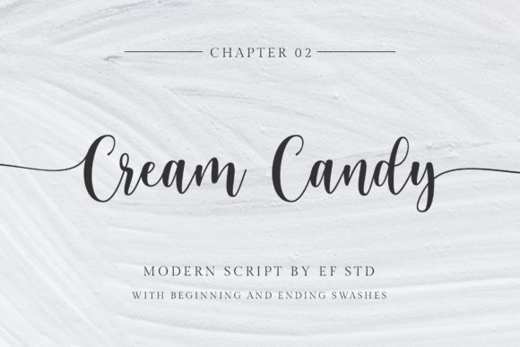 Cream Candy: A Modern Script Font That Elevates Design