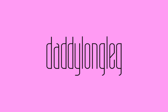 Daddy LongLegs: A Sans Serif with Surprising Character