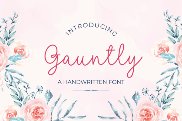 Discovering Gauntly: A Handwritten Font with Genuine Character