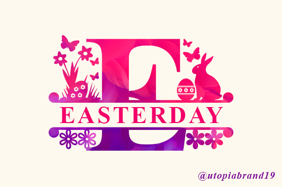 Easterday Monogram: A Sweet Serif for Charming Easter Designs