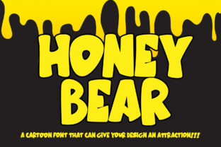 Honey Bear: Infusing Cartoon Charm into Your Brand