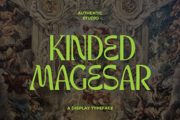 Injecting Retro Fun with the Kinder Magesar Typeface