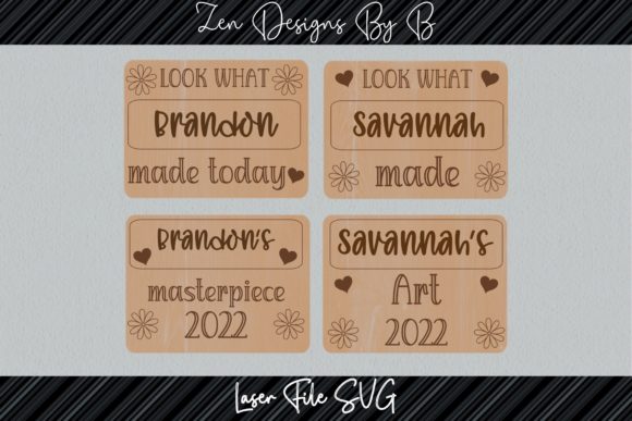 Look What I Made Magnet Bundle Laser SVG: A Crafter's Essential