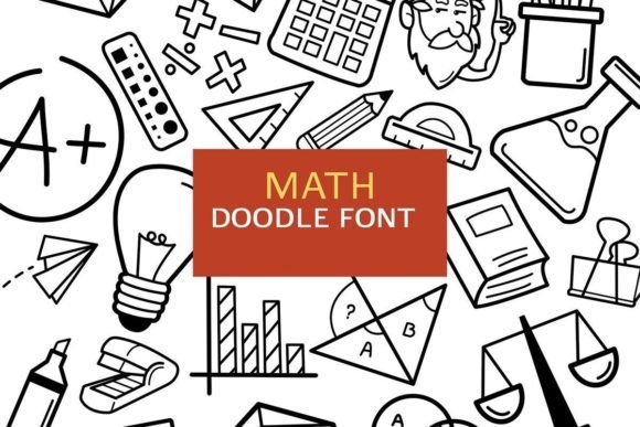 Math Doodle: A Playful Typeface for Creative Brands