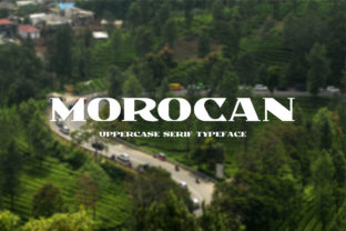 Morocan: Crafting Confident Messages with Elegant Serif Style