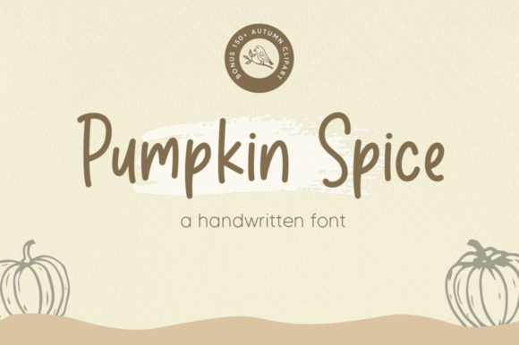 Pumpkin Spice: A Handwritten Font with Playful Character