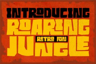 Roaring Jungle: A Typeface with Timeless Character