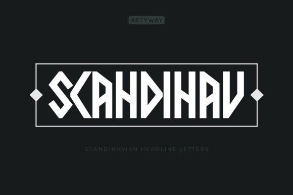 Scandinav: A Modern Display Font for Distinctive Branding