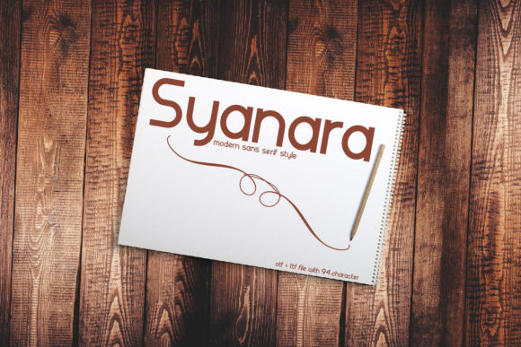 Syanara: The Uncluttered Sans Serif for Modern Design