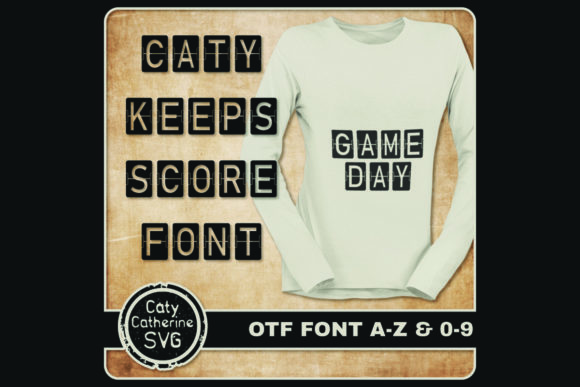 Unlocking Creativity with Caty Keeps Score Font